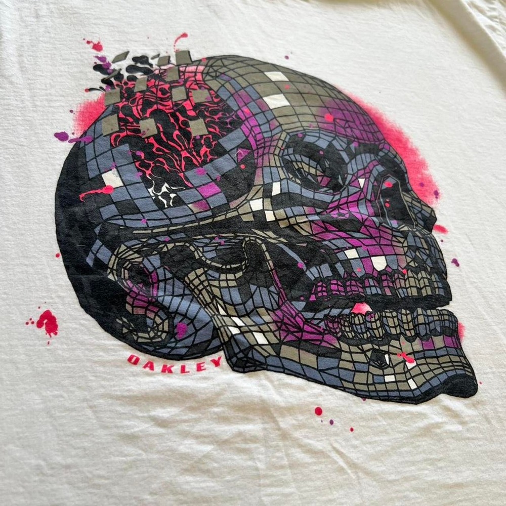 Oakley Skull Graphic Tee XXL Hunting Outdoorsy Men's T Shirt